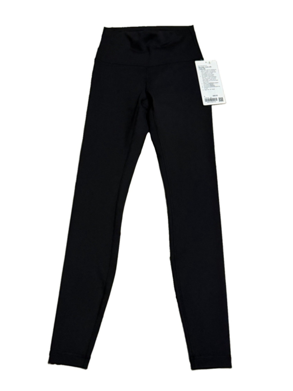 LULULEMON WUNDER TRAIN HIGH RISE LEGGING 28” BLACK COLOR SIZE 4 - Picture 7 of 7